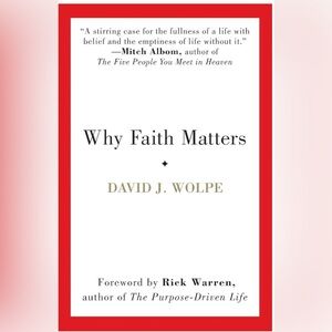 Why Faith Matters by David J. Wolpe Hard Cover Hard Cover  Factory Sealed
